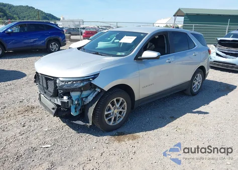 2022 Chevrolet Equinox Awd 2Fl из США, поврежденный, VIN 2GNAXTEV5N6144560